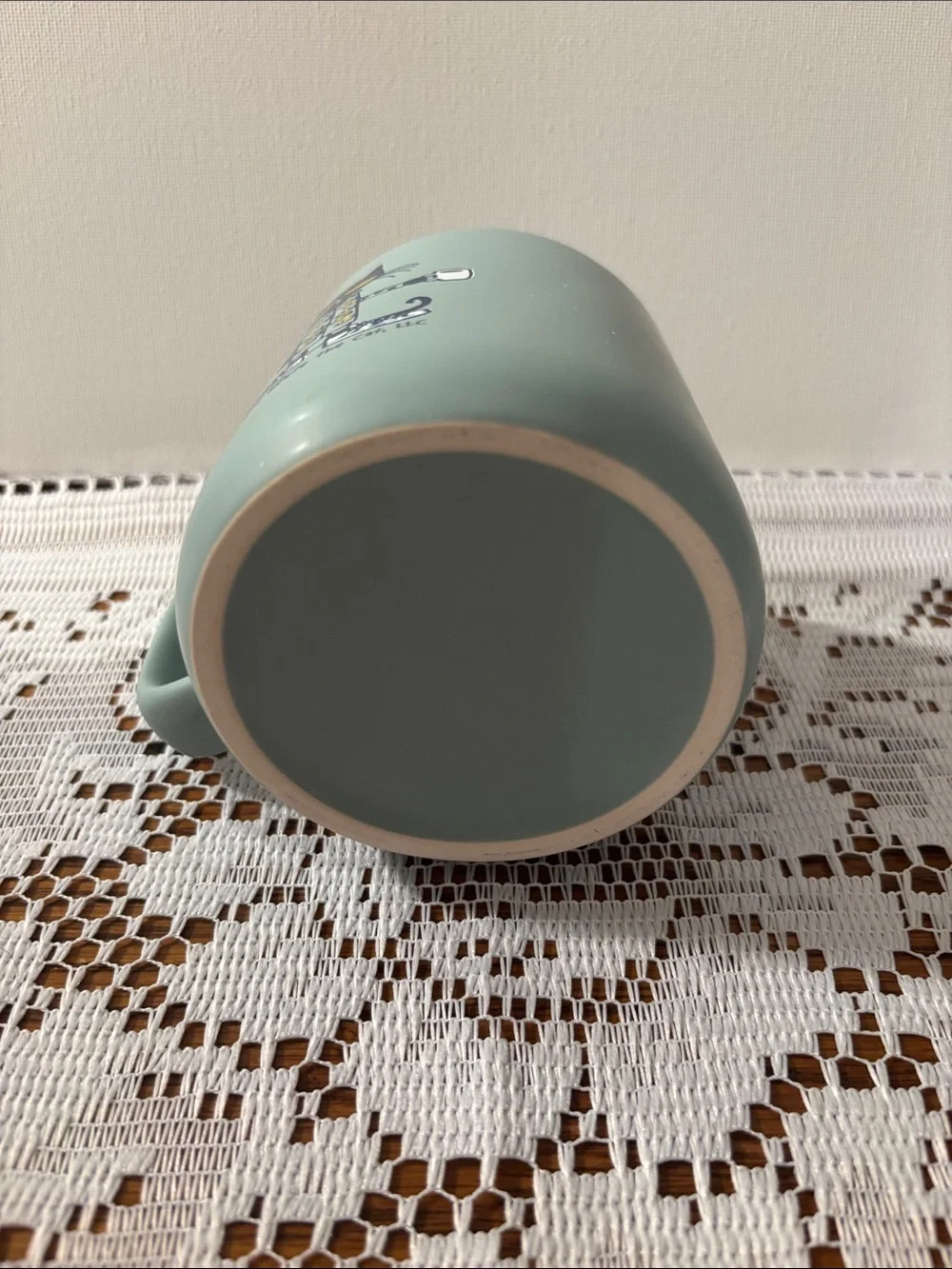 Jittery Joe's Light Blue Ceramic Mug